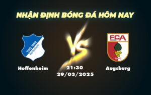 hoffenheim augsburg 29 03 bundesliga