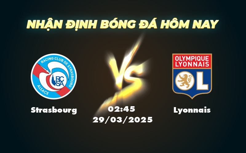strasbourg lyonnais 29 03 ligue 1