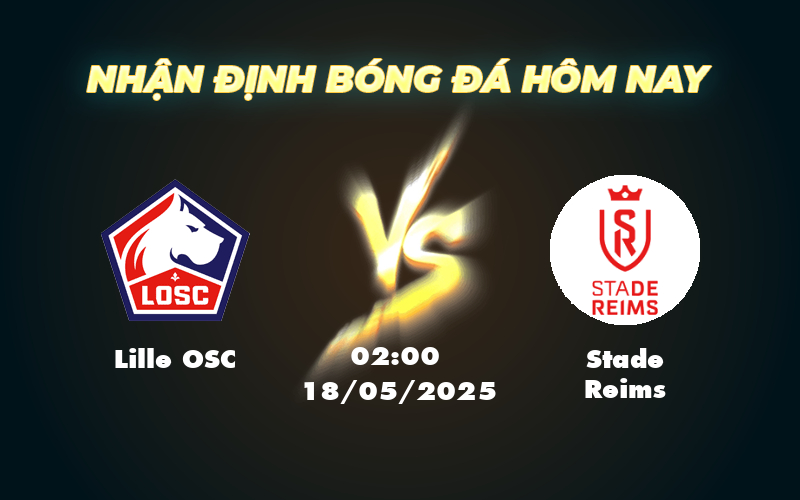 lille osc stade reims 18 05 ligue 1